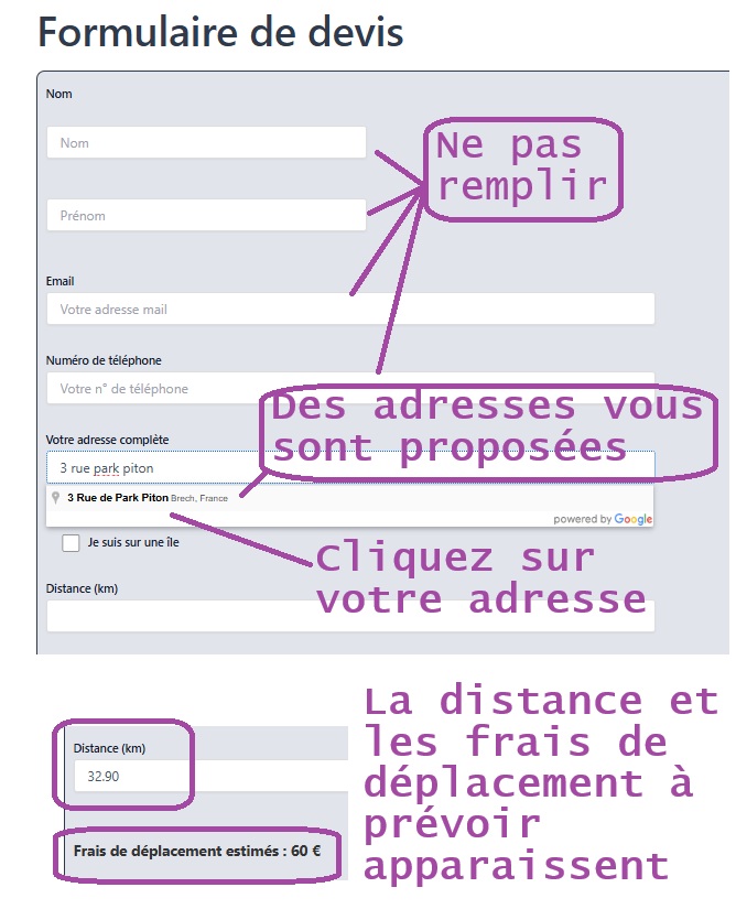 Calculer les frais de déplacement en Bretagne
